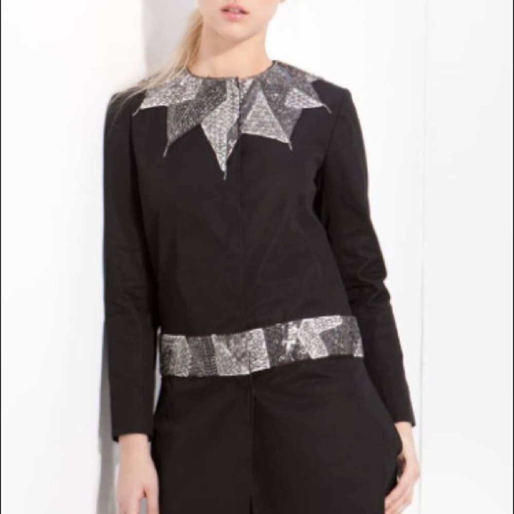 Gryphon Mosaic Beaded Trench Style# S12GL151